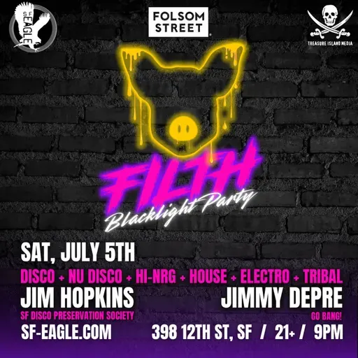 DJs Jimmy DePre + Jim Hopkins - Live At Filth (SF Eagle) - 7-5-25