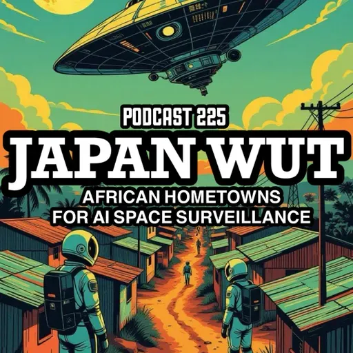 Japan Wut Podcast 225 "African Hometowns for AI Space Surveillance"