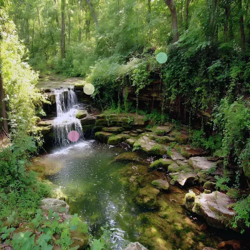 Cascade Isolée | Clairière Forestière