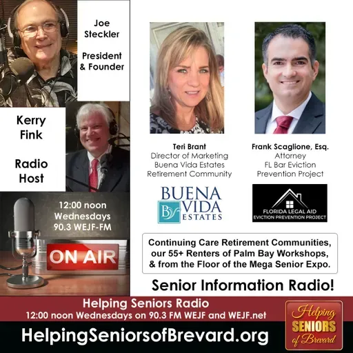 55+ Renters of Palm Bay Workshops & Continuing Care Retirement Communities | Helping Seniors Radio