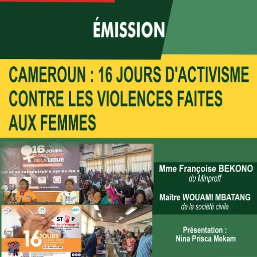 CAMEROUN: 16 JOURS D’ACTIVISME CONTRE LES VIOLENCES FAITES AUX FEMMES