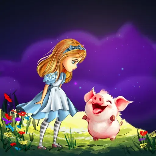 Сказка Льюиса Кэрролла «Алиса в стране чудес». Глава 6 «Поросёнок и перец» | Дремота | Аудиосказка 0+