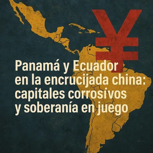 Panamá y Ecuador en la encrucijada China: capitales corrosivos y soberanía en juego