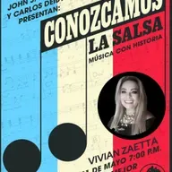 Conozcamos la salsa - Vivian Zaetta - 31 de mayo de 2026