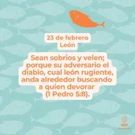 León ~ Devocional de Jóvenes ~ 23 de febrero 2026