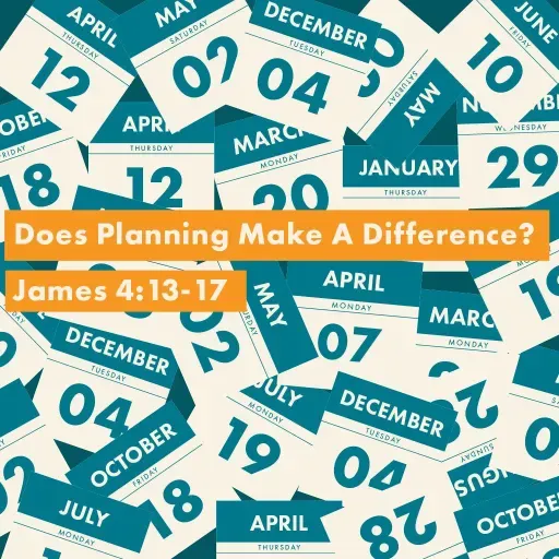 Does Planning Make a Difference?