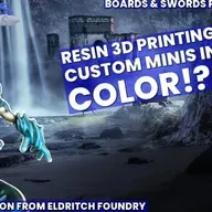 Coloring Minis Without Paint with Sam Nolton from Eldritch Foundry - Boards & Swords #249