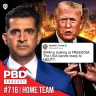 ICE Protests, Trump Weighs Iran Strike, Sonic Weapons + Jerome Powell DOJ Probe | PBD Podcast | Ep. 716