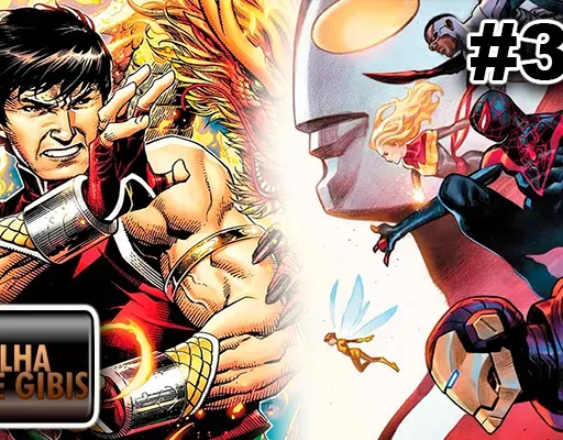 PILHA DE GIBIS #340 – ULTRAMAN X VINGADORES & SHANG-CHI