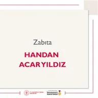 95 - Zabıta - Handan Acar Yıldız