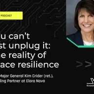 You can’t just unplug it: The reality of space resilience