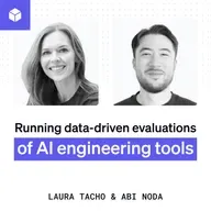 Running data-driven evaluations of AI engineering tools