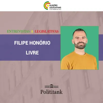 Entrevistas Eleições Legislativas com Filipe Honório (LIVRE)