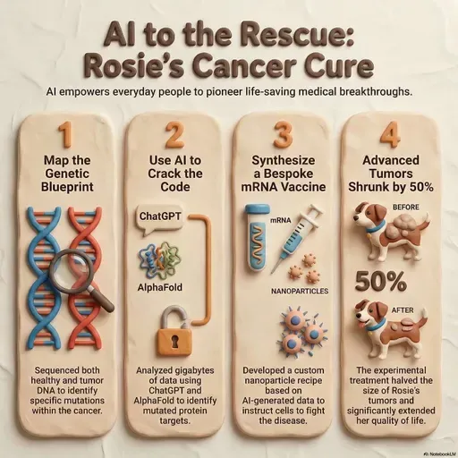 AI to the Rescue: Rosie the Dog's Cancer Cure