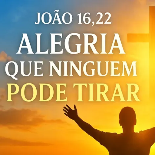 A ALEGRIA QUE NINGUÉM PODE TIRAR - João 16,22