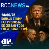 Donald Trump faz proposta de cessar-fogo entre Israel e Irã