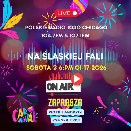 🎙 Zapraszamy na dzisiejszą audycję Na Śląskiej Fali! 1-17-2026