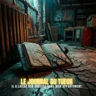 LE JOURNAL DU TUEUR : Il a laissé son adresse dans mon appartement | Podcast Horreur