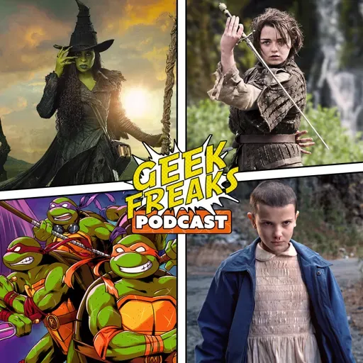 Stranger Things Seasons 1–4 Recap, Wicked For Good Review, TMNT Reboot & Hunger Games Prequel