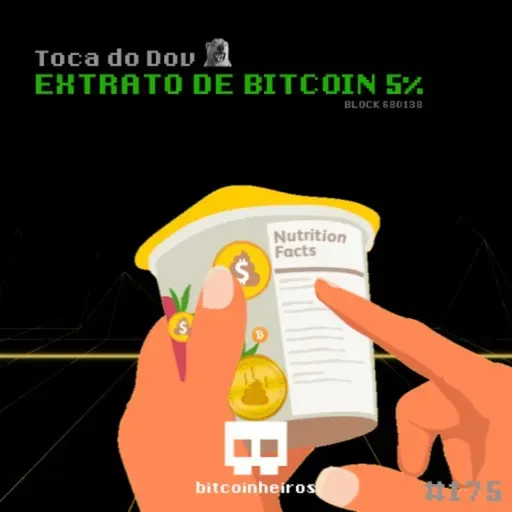 Extrato de Bitcoin 5%