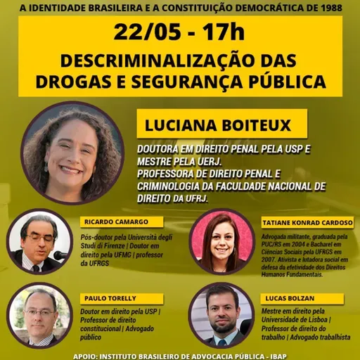 Entrevista com a Dra. Luciana Boiteux – Pergunta do Dr. Ricardo Camargo