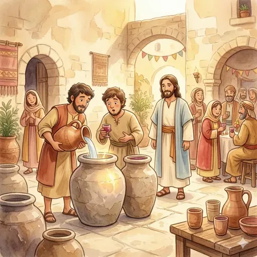 Jesus at the Wedding in Cana