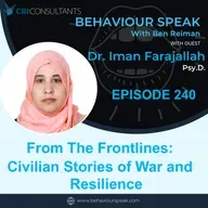 Episode 240: From The Frontlines: Civilian Stories of War and Resilience with Dr. Iman Farajallah