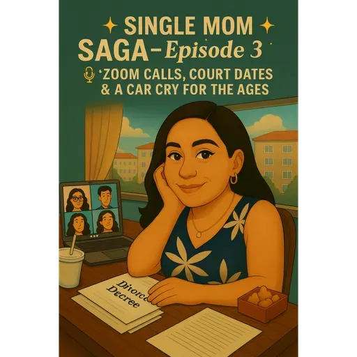 ✨ SINGLE MOM SAGA — Episode 3 ✨ 🎙 “Zoom Calls, Court Dates & a Car Cry for the Ages”
