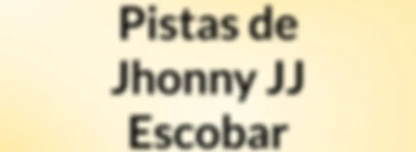 Pistas de Jhonny JJ Escobar