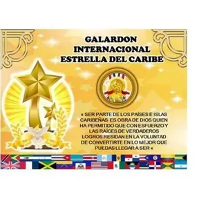 GALARDON INTERNACIONAL ESTRELLA DEL CARIBE