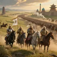 Pueblos de la Estepa (V): los hijos de Genghis Khan y la expansión del Imperio Mongol