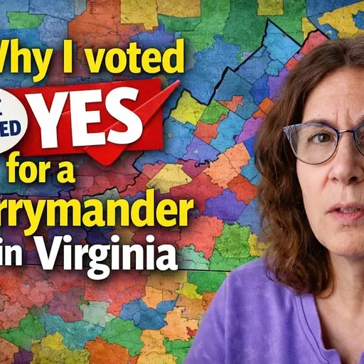 Why I Voted YES for Gerrymandering in Virginia