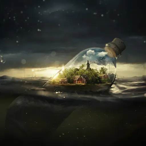 Джон Кольєр "На денці пляшки"