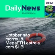 Uptober não morreu & MegaETH estreia com $1 BI | DailyNews #121 | 28/10/2025