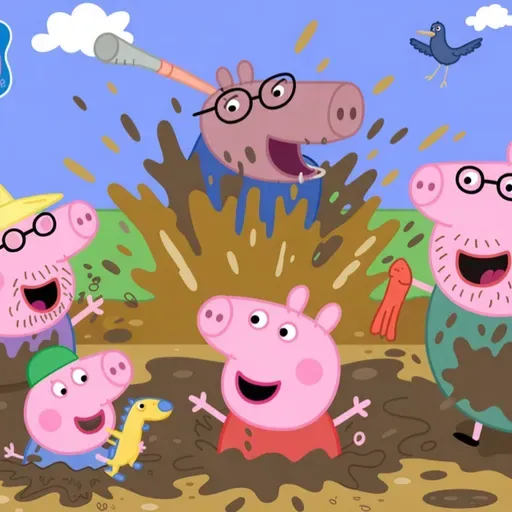 🌟🐽Peppa Pig y la Gran Carrera en el Barro | Audiocuentos🤩