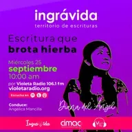 Escritura que brota hierba