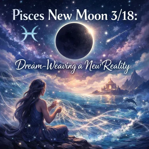 Pisces New Moon 3/18/26: Dream, Heal and Manifest-  What It Means for Your Zodiac Sign