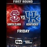 NCAA First Round Kentucky vs Santa Clara: Preview and Prediction