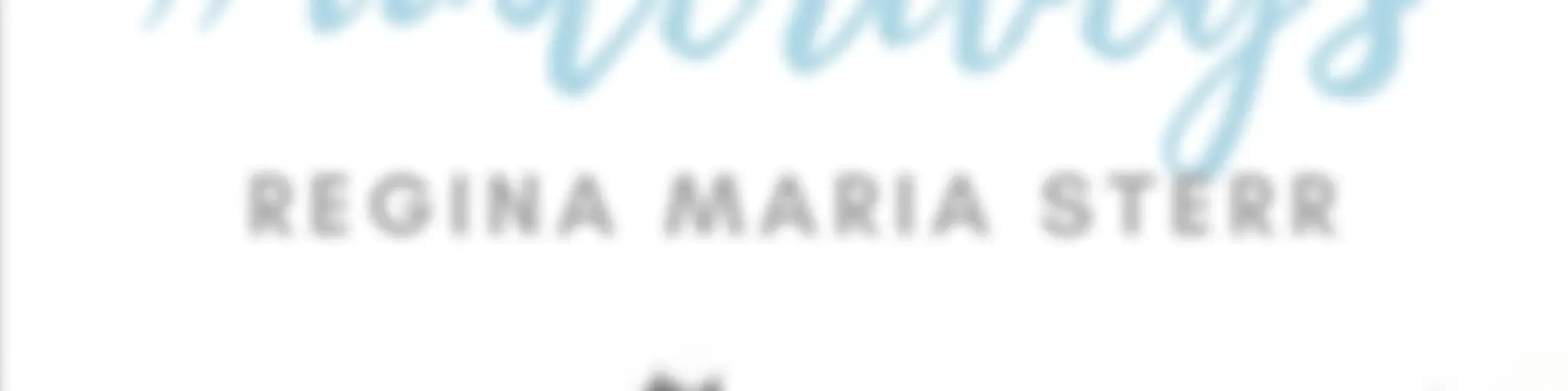 #unterwegs_REGINA MARIA STERR