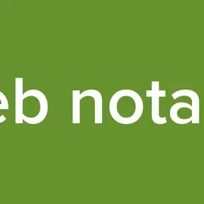 Web notavel