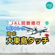 【JALステータス修行】沖縄島めぐり1日8レグ 南北大東島を1日で往復！