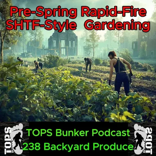 238 Backyard Produce - Pre-Spring Rapid-Fire SHTF-Style Gardening