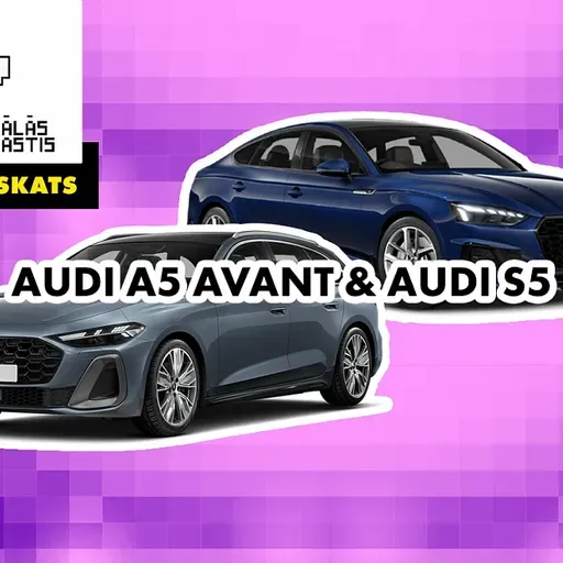 Automašīnu "Audi A5 & S5" apskats