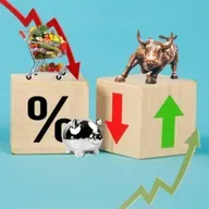 Inflação cai com bolsa em alta.