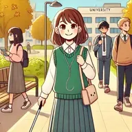 “看不见”的她，帮我看见世界 - The 'Invisible' Her Helped Me See the World [HSK 4]