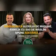 DEMASCAREA ULEIUL DE MĂSLINE DIN COMERȚ.  FAMILIA CU 500 MĂSLINI SPUNE ADEVĂRUL I Fain & Simplu 305