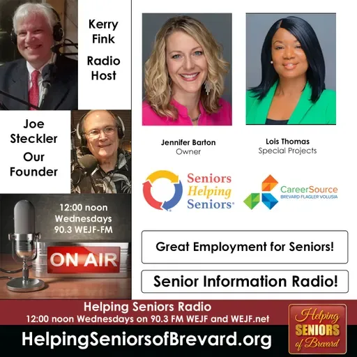 Great Employment for Seniors | Helping Seniors Radio Podcast