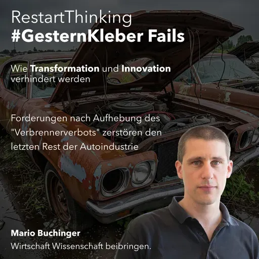 Forderungen nach Aufhebung des "Verbrennerverbots" zerstören den letzten Rest der Autoindustrie