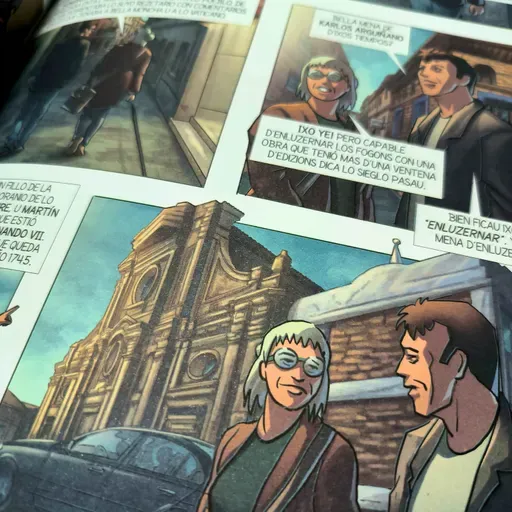 Presentación del cómic 'Lo Enigma Juan Altamiras', con Arturo Gastón