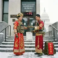 EP 102|零下7度DC特种兵领证:自己给自己证婚?美式婚礼蛋糕竟全是泡沫?